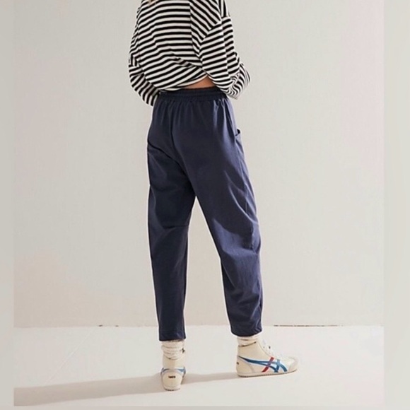 Free People Caden Pants - Navy - sz L - Picture 2 of 7